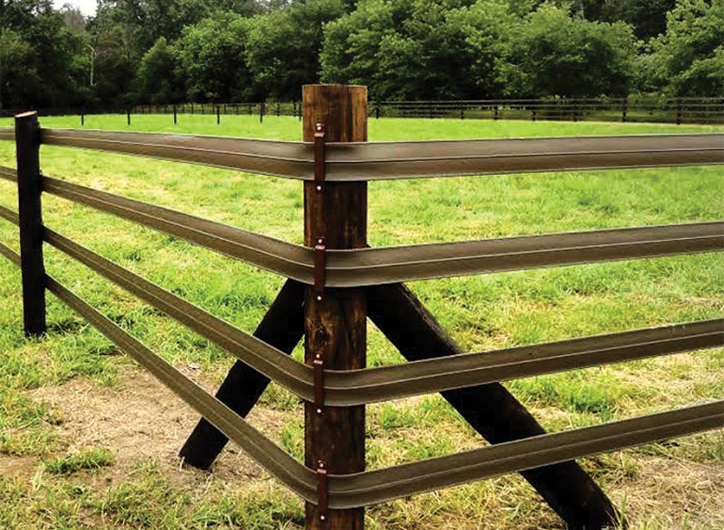 Flexible Studrail Fence Watt Plastics