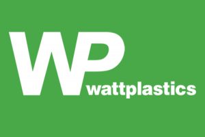 watt plastics logo green bg