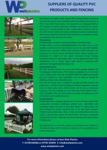 PVC Fencing