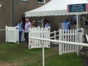 Use of PVC Fencing at Cartmel Racecourse