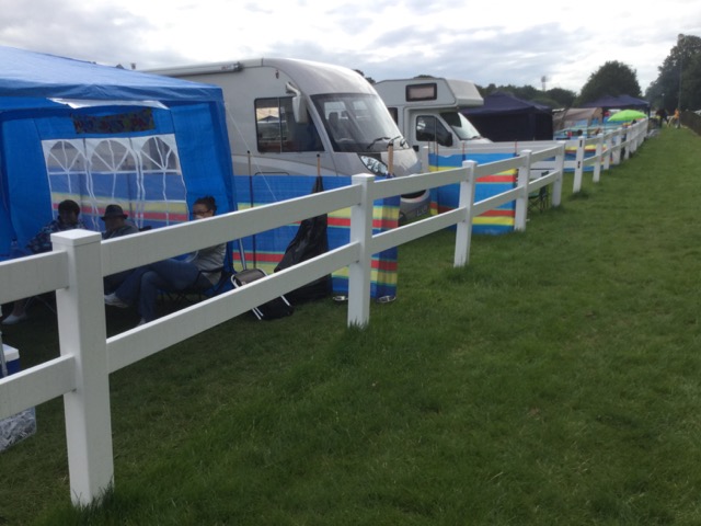 Use of PVC Fencing at Cartmel Racecourse