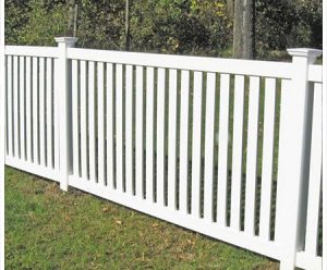 Flat Top Picket Fencing