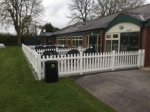 Ripon racecourse picket fencing pvc