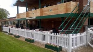 Ripon race ground picket fencing
