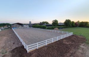 PVC Post and Rail Fencing