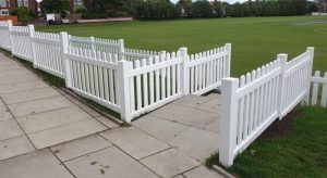 Plastic Picket Fencing Brighton Cricket