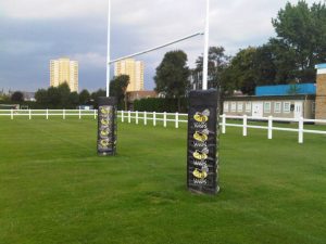 Rugby Pitch Fencing by Watt Plastics