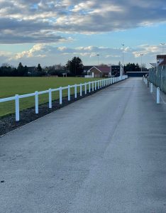 Oval Sports Rail with Watt Plastics