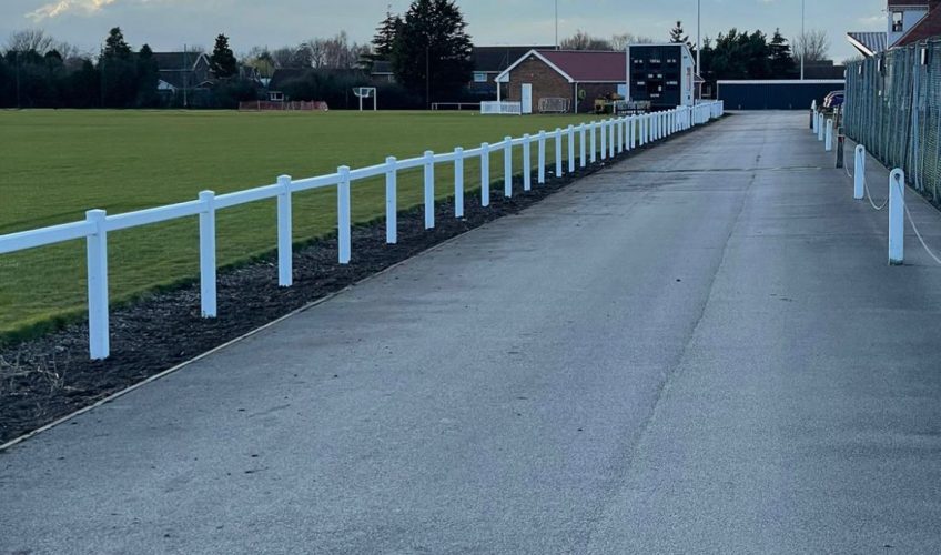 Oval Sports Rail with Watt Plastics