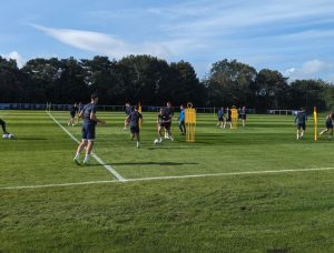 Oval Sports Rail football training